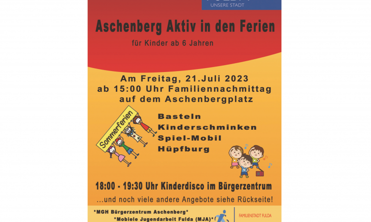 Aschenberg aktiv in den Ferien